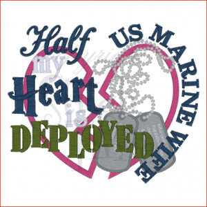 5266 Sayings : Live Today Like He Deploys Tomorrow 5x7