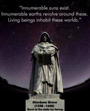 Innumerable suns exist. Innumerable Earths revolve around these ...