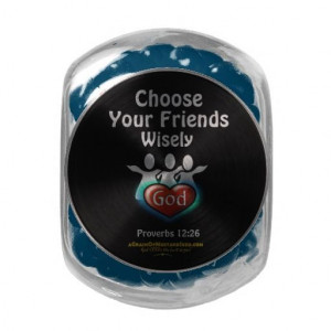 Choose Your Friends Agrainofmustardseed.com Blueberry (included) Candy ...