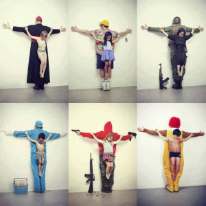 Controversial art makes headlines by depicting child abuse...and not ...