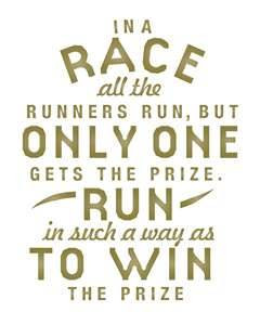 Good luck and do your best for tomorrow runs!