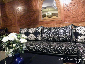 Modern Moroccan Salon