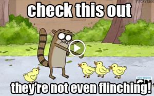 Displaying (13) Gallery Images For Funny Regular Show Quotes...