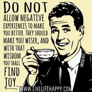Don't be negative