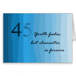Funny 45th Birthday Cards & More