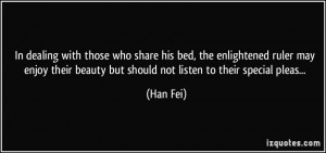 More Han Fei Quotes