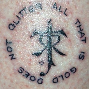 Quote Calf Tattoos Calf tattoos - lord of the