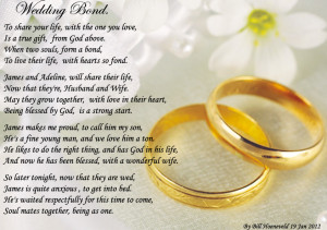 wedding poems for bride and groom