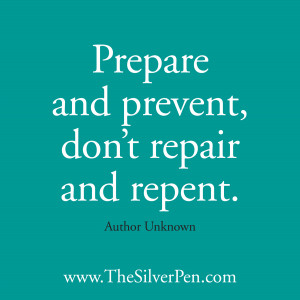 Inspirational Quotes On Being Prepared