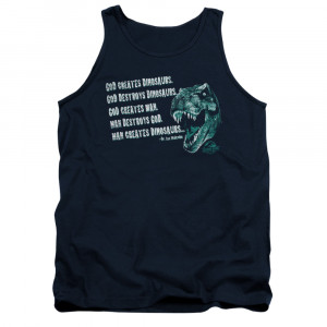 Jurassic Park Malcolm Quote Tank Top