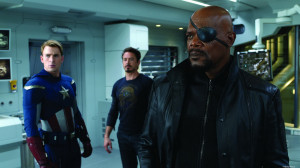 Marvel’s The Avengers?..L to R: Captain America (Chris Evans), Tony ...
