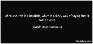 ... is a fancy way of saying that it doesn't work. - Mark Jason Dominus