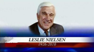 leslie nielsen surely