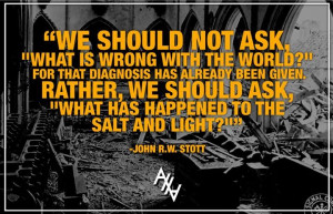 ... John R. W. Stott | Abolish Human Abortion | http