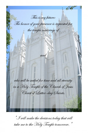 LDS Temple Marriage Quotes
