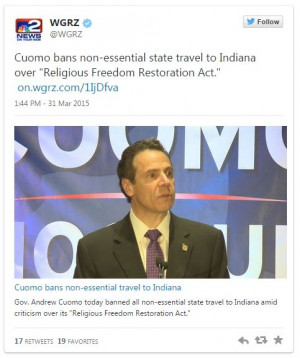 New York State Bans ‘Non-Essential’ Travel To Indiana Because of ...