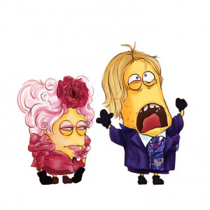 Minions Haymitch and Effie
