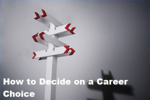... to select the best career path on How to Decide on a Career Choice