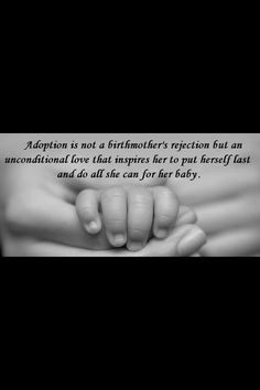 have met a number of birth mothers who chose an adoption plan for ...