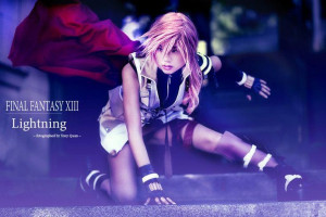 ... awesome Lightning cosplay from FINAL FANTASY XIII. What do you think