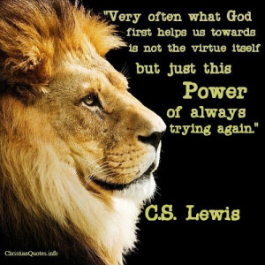Power Of Prayer Quotes C.s Lewis C.s. lewis quote trying