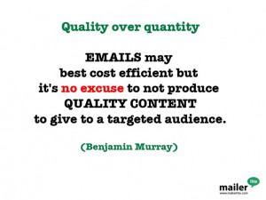 ... audience. (Benjamin Murray) #email #marketing #quote #business