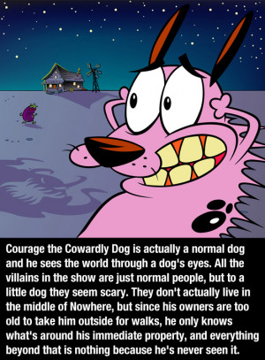 Courage the Cowardly Dog- Theory