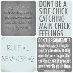 Shout out to all the side chicks