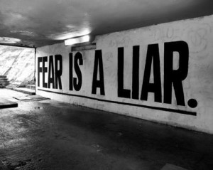 let go of fear