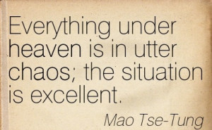 Famous Chaos Quote by Carl Jung - In All Chaos There is Cosmos.
