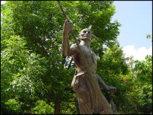 Cherokee Chief Dragging Canoe