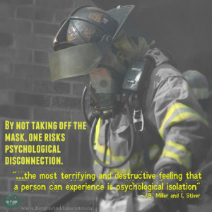 ... firefighter created by Bergen and Associates Counselling. Photo is by
