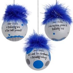 Kentucky Wildcats Three-Pack Team Sayings Ornaments More