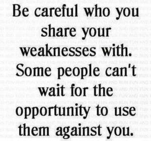 Be Careful!!! :)