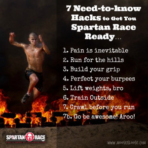 Need-to-know Hacks to Get You Spartan Race Ready... Aroo!