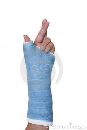 Go Back > Pix For > Broken Arm Cast Blue