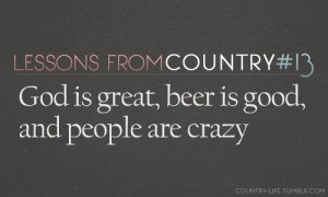 country life music quotes