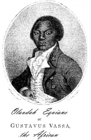 Olaudah Equiano, pictured in his 1789 autobiography. From Olaudah ...