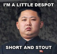 north korean president kim jong un funny joke capation meme image ...