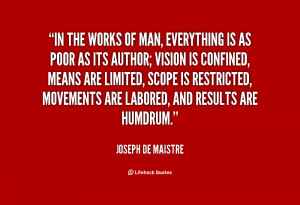 Quotes by Joseph De Maistre