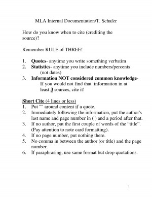 MLA Internal Documentation