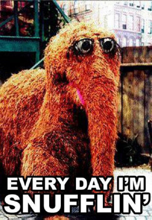 Every day I’m Snufflin’….