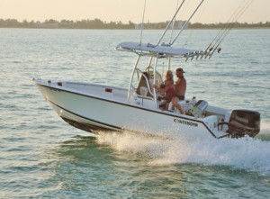 Todd and Debbie on their Contender