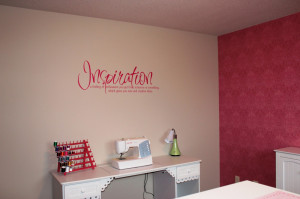 Inspirational Pink Craft Room - Reveal!!