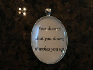 Divergent Tobias Fear Quote Pendant by IllBeTheWings on Etsy, $6.00 ...
