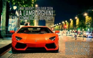 No Lamborghini Commercial