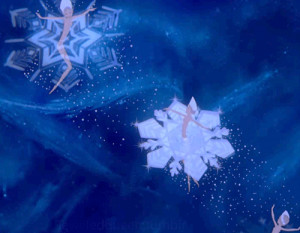 snow winter my gifs disney Glitter fairy snowflakes fantasia fairies