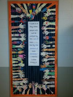 Diversity bulletin board for art-this is my first day of school ...