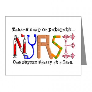 nurse humor gifts cardiac nurse humor thank you cards note cards nurse ...