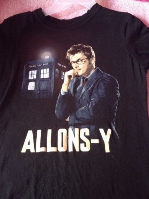 from Hot Topic. David Tennant as the tenth Doctor and his famous quote ...
